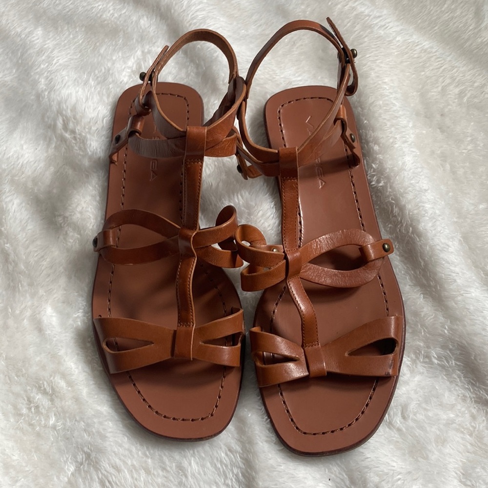 Brown sandals